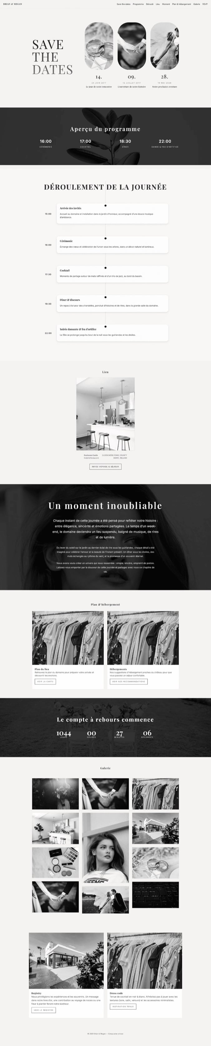 aperçu de site pour Maquette client