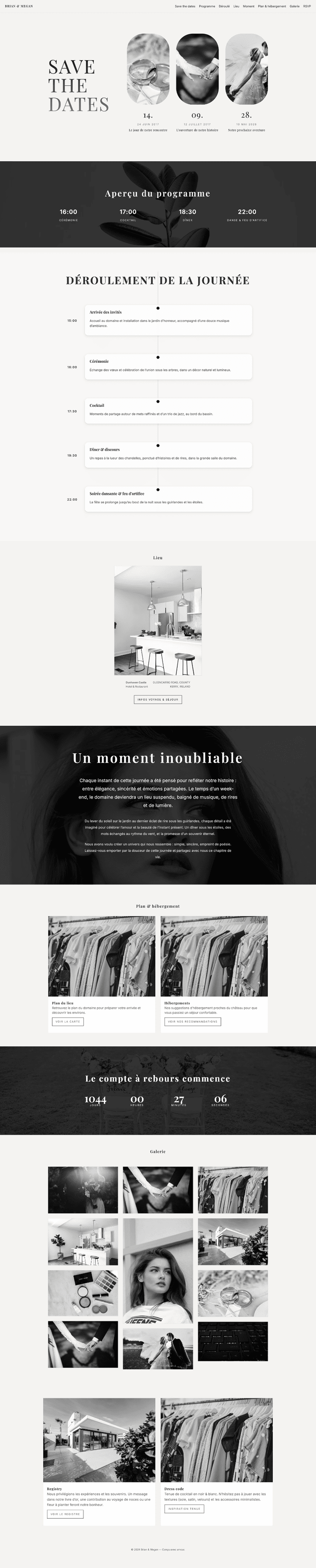 maquette de site manifeste pour studio parfum